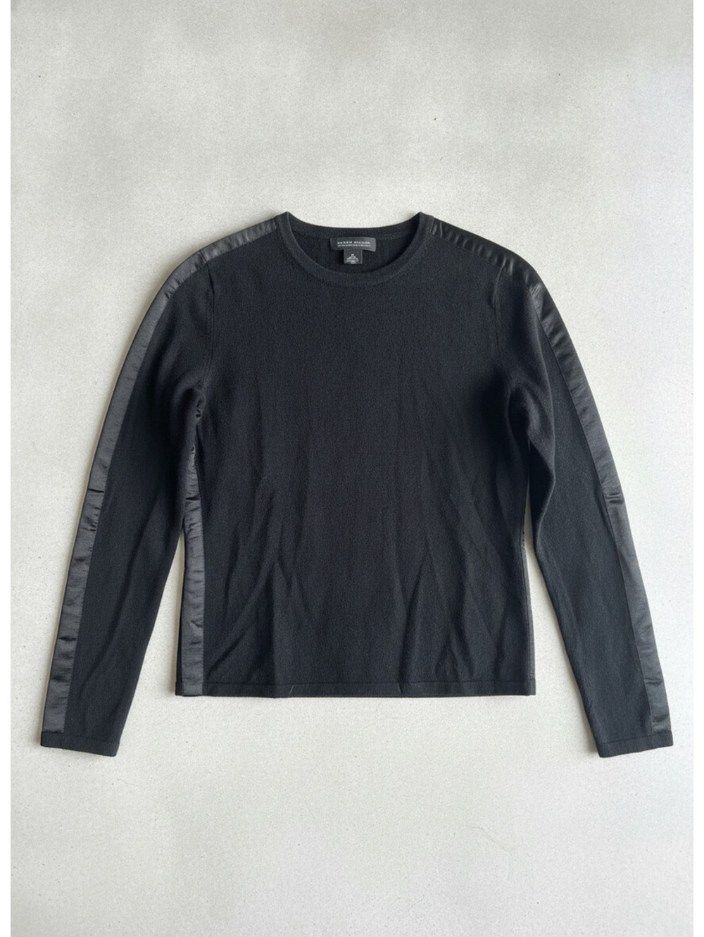 Banana Republic Women's Merino Wool Pullover Sweater Black Size Medium